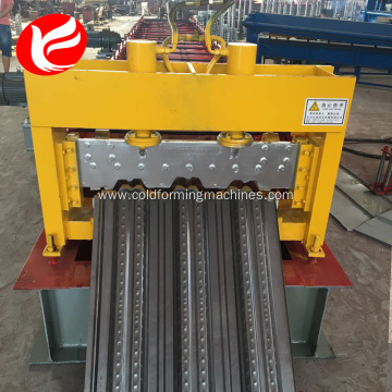 Automatic steel floor deck metal panel forming machine